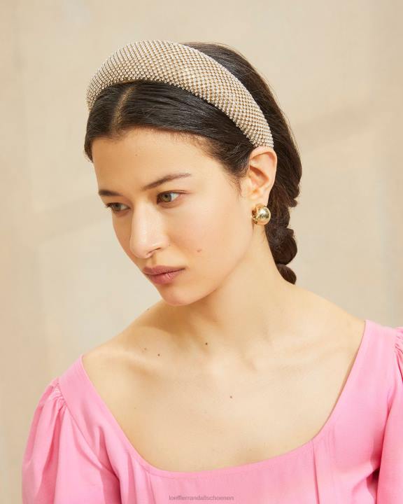 vrouwen Bellamy diamanten hoofdband goud Loeffler Randall accessoires J8TT141