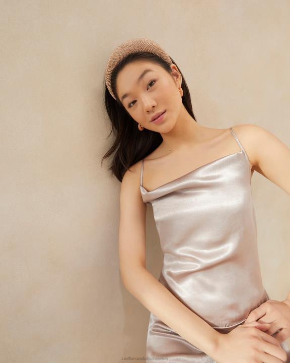 vrouwen Bellamy diamanten hoofdband lichte perzik Loeffler Randall accessoires J8TT142