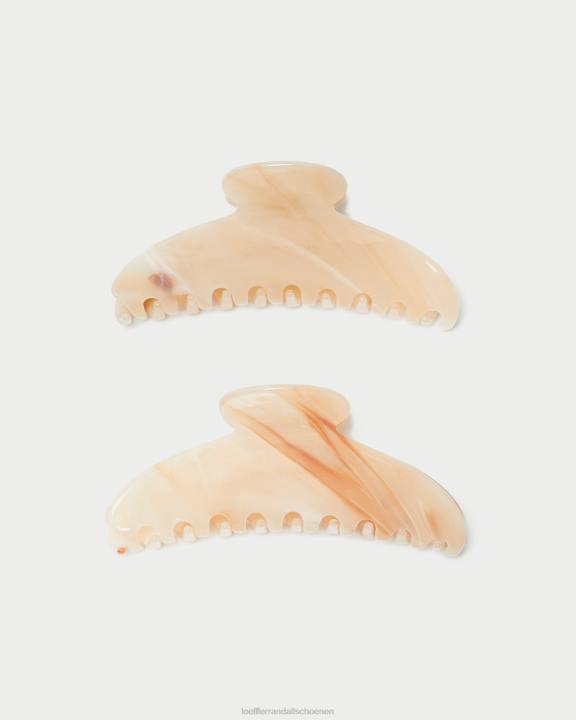 vrouwen koda haarklauw beige marmer Loeffler Randall accessoires J8TT157