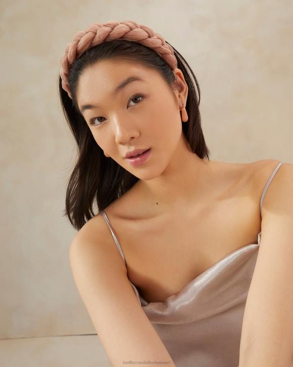 vrouwen lila gevlochten hoofdband schoonheid Loeffler Randall accessoires J8TT143