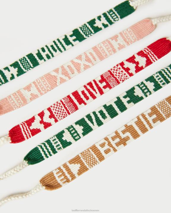 vrouwen hou van xoxo-armbanden rood/roze Loeffler Randall accessoires J8TT406