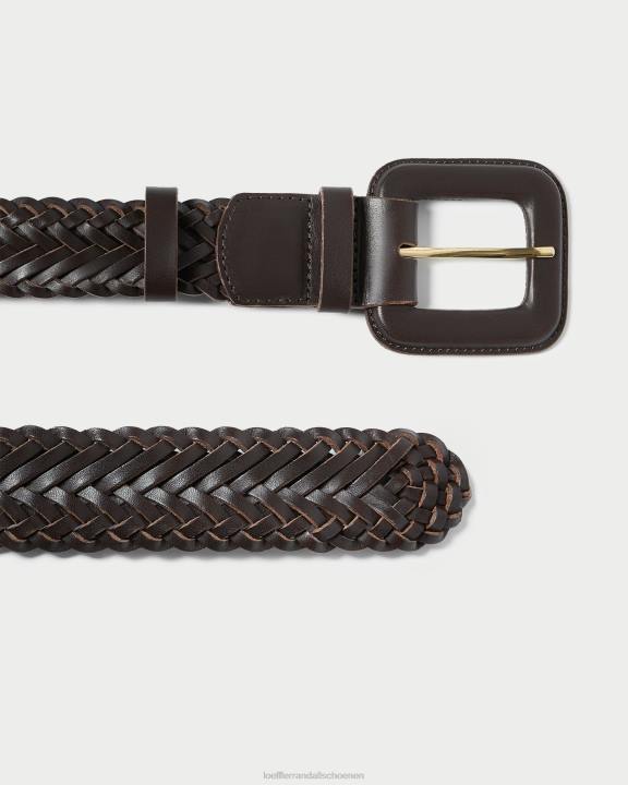 vrouwen olijf dunne riem chocolade Loeffler Randall accessoires J8TT168