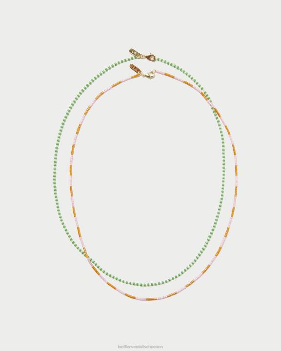 vrouwen soo kralen ketting set helder veel Loeffler Randall accessoires J8TT408