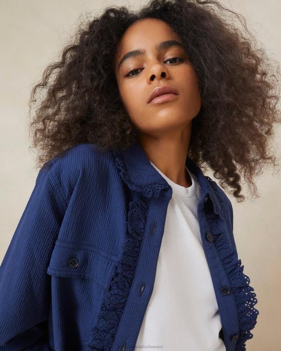 vrouwen Zeke karweijas met oogjes indigo Loeffler Randall kleren J8TT261