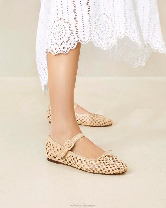 vrouwen Chiara Mary Jane natuurlijk Loeffler Randall schoenen J8TT304