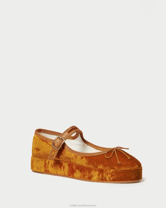 vrouwen leah platform mary jane oker Loeffler Randall schoenen J8TT307