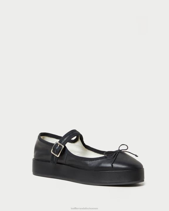 vrouwen leah platform mary jane zwart Loeffler Randall schoenen J8TT297