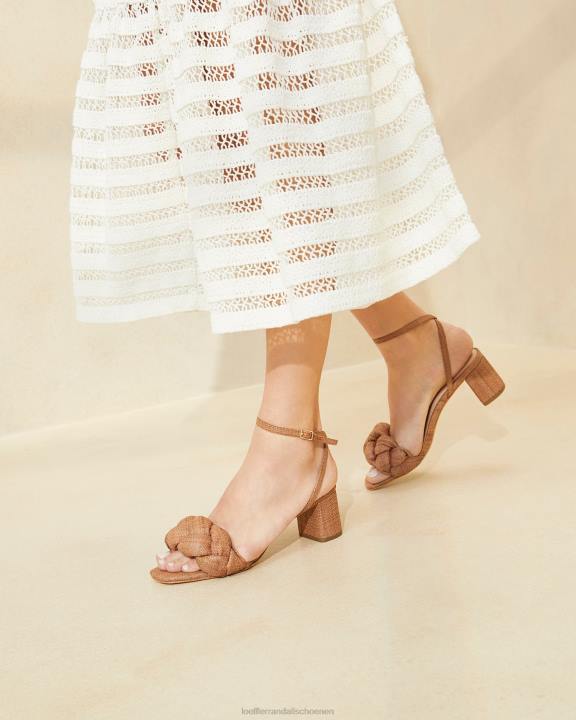 vrouwen Avril lage hak bruin Loeffler Randall schoenen J8TT61