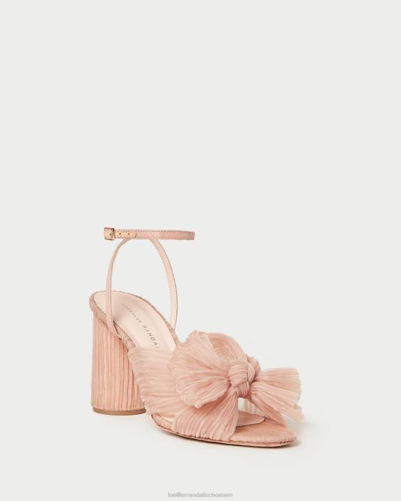 vrouwen Camellia geplooide strikhak schoonheid Loeffler Randall schoenen J8TT11