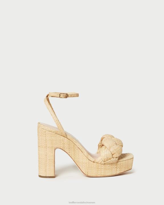 vrouwen Fae platformhak natuurlijk Loeffler Randall schoenen J8TT21