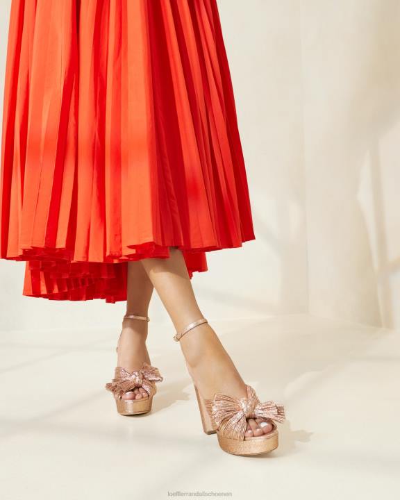 vrouwen Natalia platform strikhak duin Loeffler Randall schoenen J8TT58