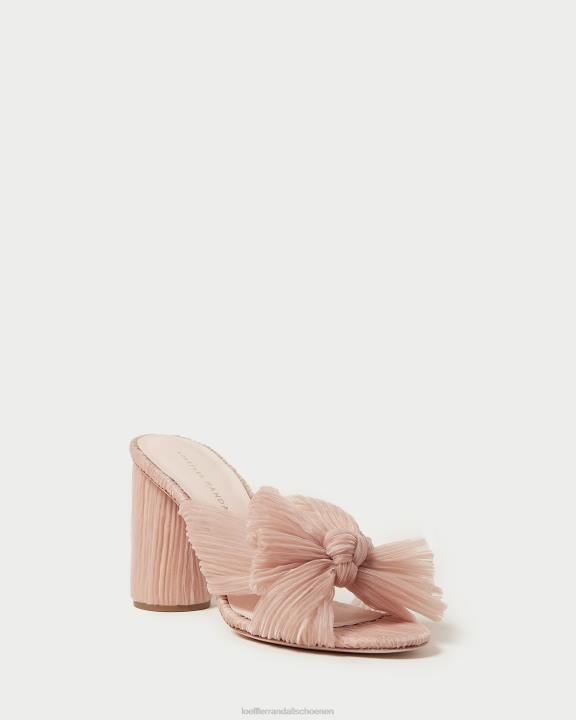 vrouwen Penny geplooide strikhak schoonheid Loeffler Randall schoenen J8TT20
