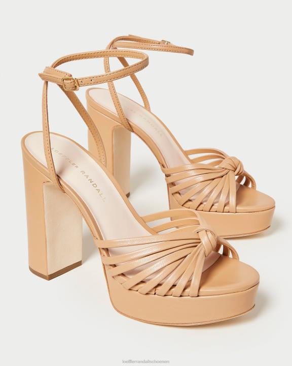 vrouwen Rivka platformsandaal met knoop duin Loeffler Randall schoenen J8TT39