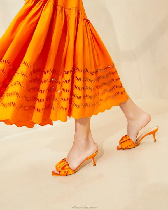 vrouwen bianca muiltje met kittenhak goudsbloem Loeffler Randall schoenen J8TT88