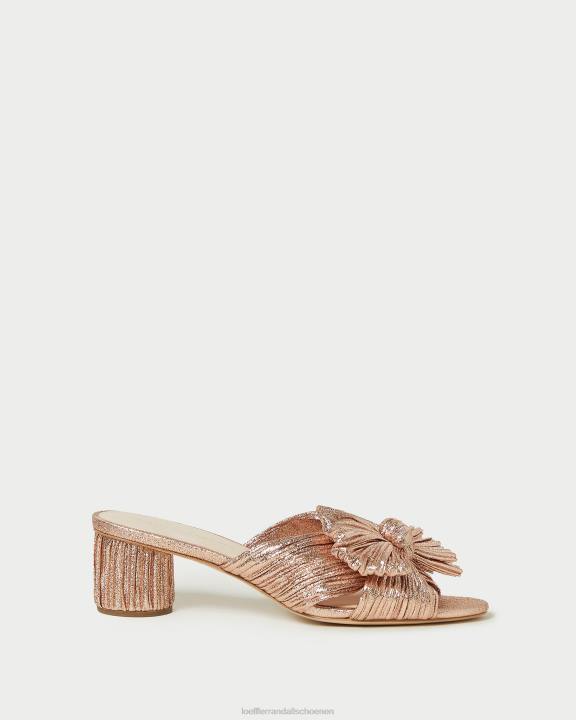 vrouwen emilia geplooide strikhak duin Loeffler Randall schoenen J8TT63