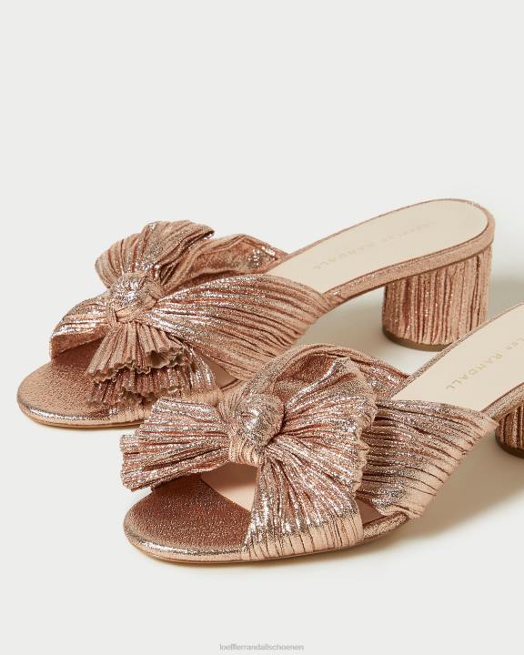 vrouwen emilia geplooide strikhak duin Loeffler Randall schoenen J8TT63