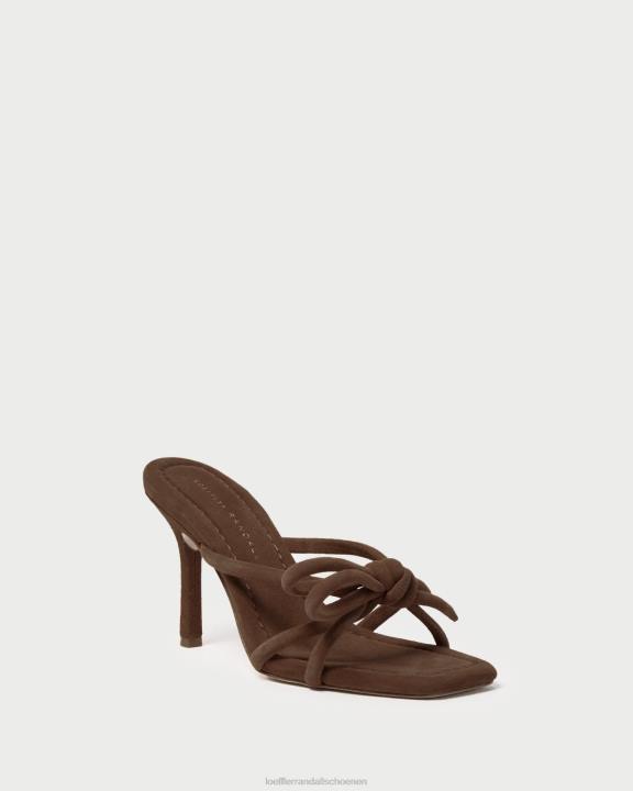 vrouwen margi strikhak cacao Loeffler Randall schoenen J8TT46