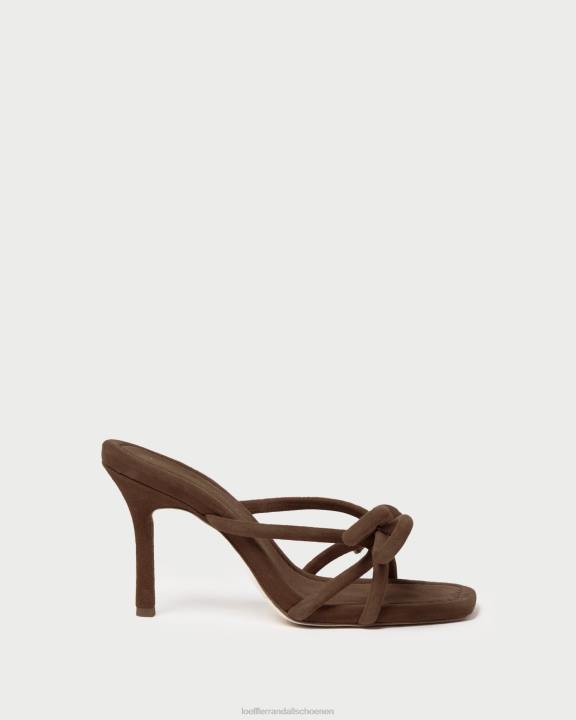 vrouwen margi strikhak cacao Loeffler Randall schoenen J8TT46