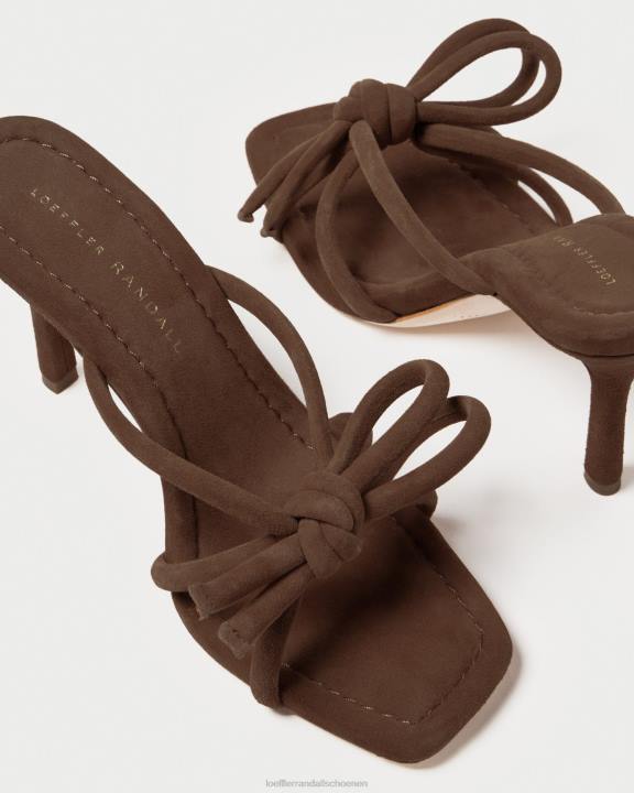vrouwen margi strikhak cacao Loeffler Randall schoenen J8TT46