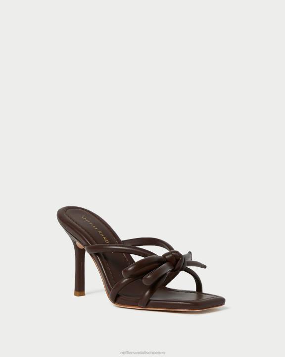 vrouwen margi strikhak chocolade Loeffler Randall schoenen J8TT99