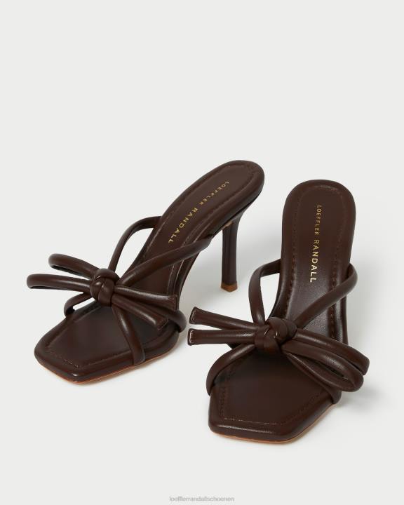 vrouwen margi strikhak chocolade Loeffler Randall schoenen J8TT99