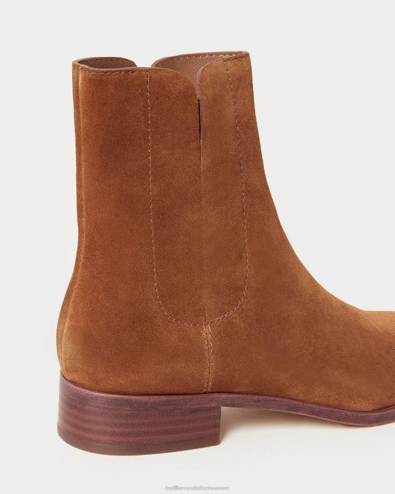 vrouwen Ronnie enkellaarsje cacao Loeffler Randall schoenen J8TT273