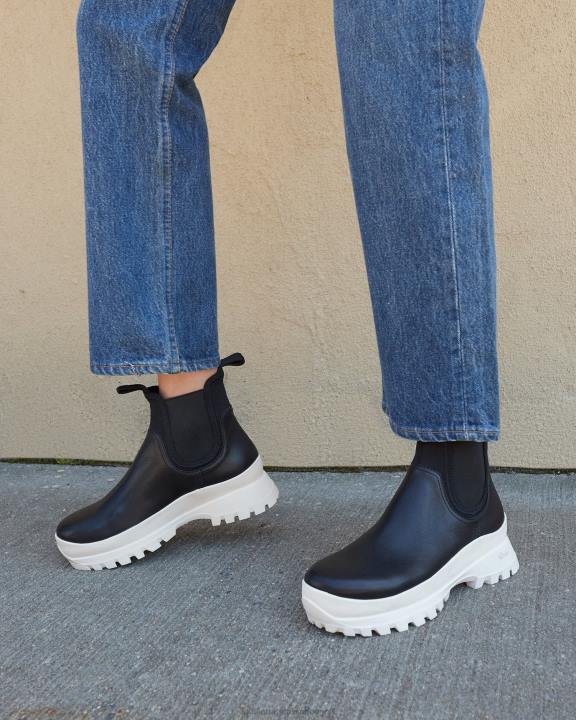 vrouwen tara crèmekleurige weerlaars zwart wit Loeffler Randall schoenen J8TT280