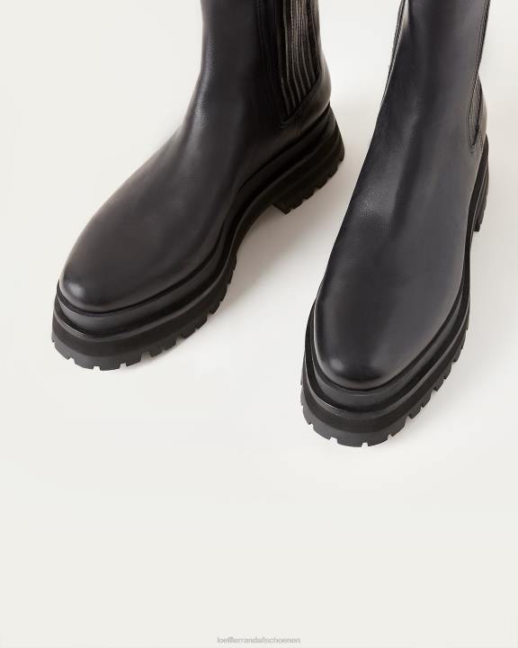 vrouwen toni platformlaars zwart Loeffler Randall schoenen J8TT277