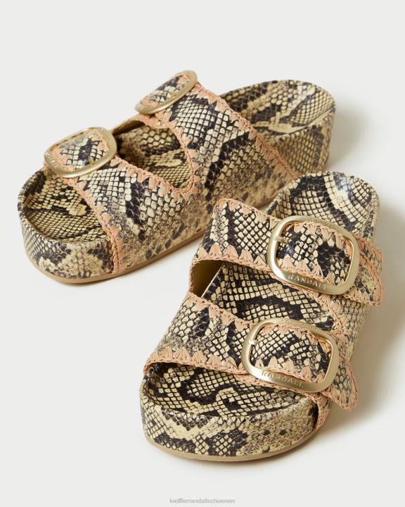 vrouwen Theo voetbed sandaal been/roze Loeffler Randall schoenen J8TT113