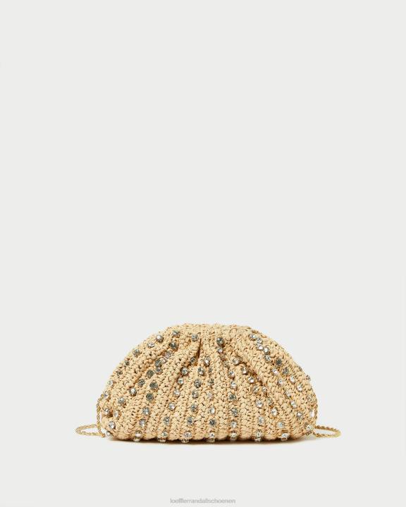 vrouwen Bailey Dome-koppeling natuurlijk/helder Loeffler Randall Tassen J8TT389