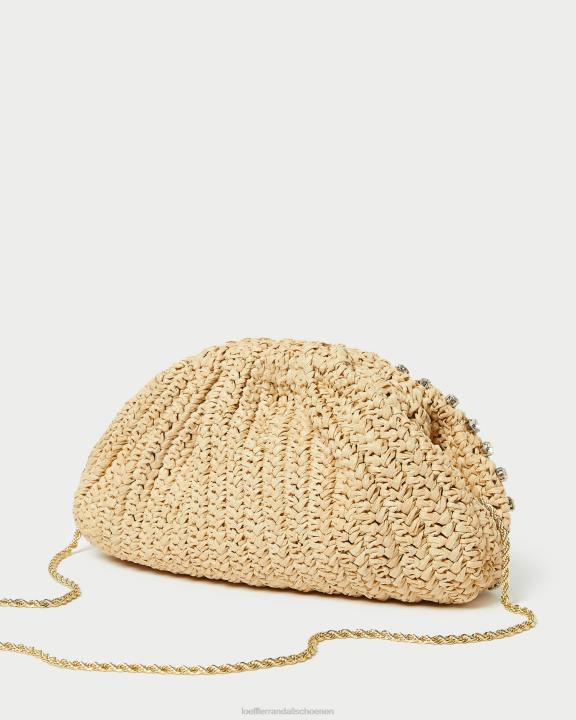 vrouwen Bailey Dome-koppeling natuurlijk/helder Loeffler Randall Tassen J8TT389