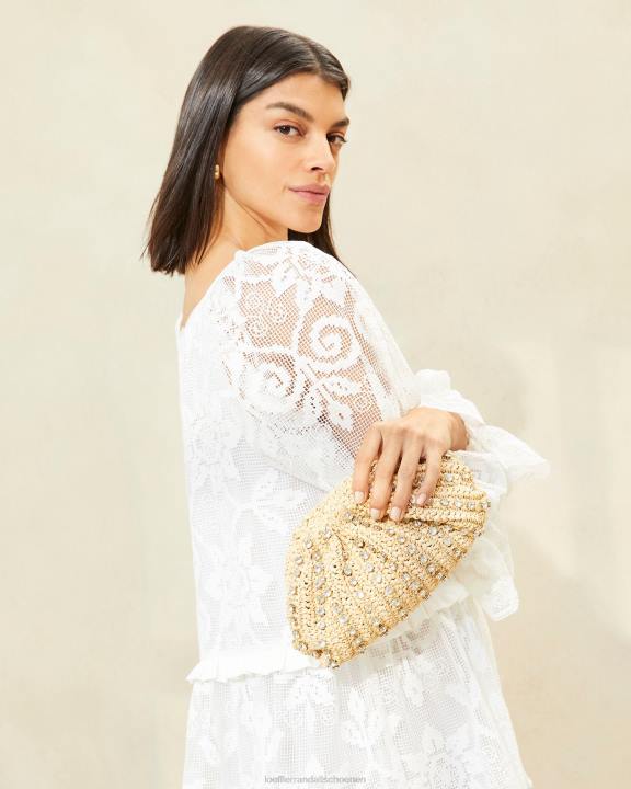 vrouwen Bailey Dome-koppeling natuurlijk/helder Loeffler Randall Tassen J8TT389