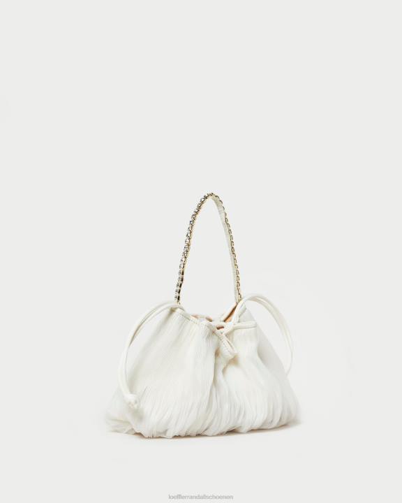 vrouwen Layne strass geplooid zakje parel Loeffler Randall Tassen J8TT371