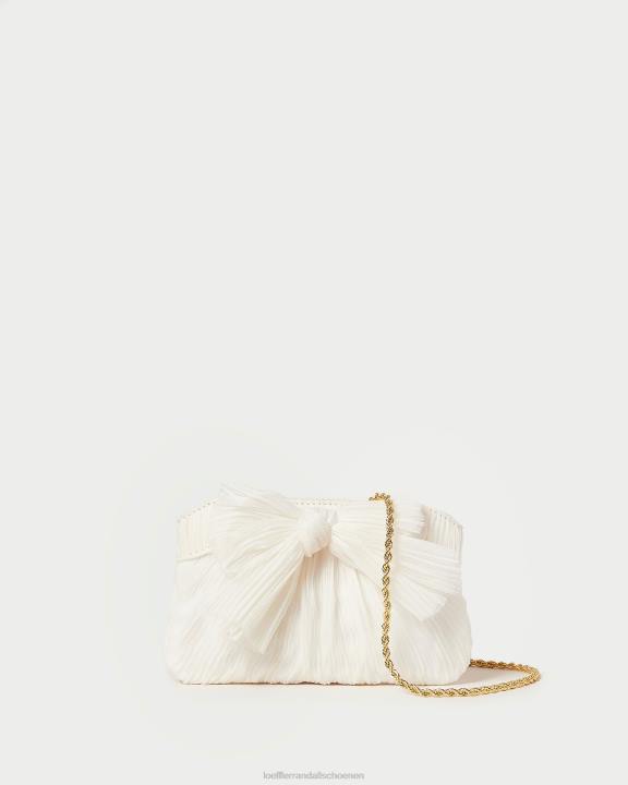 vrouwen Rochelle mini-clutch met strik parel Loeffler Randall Tassen J8TT340