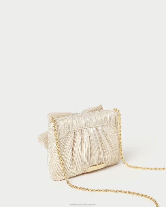 vrouwen Rochelle mini-clutch met strik platina Loeffler Randall Tassen J8TT342