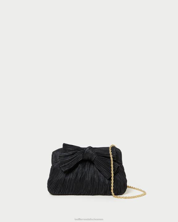 vrouwen Rochelle mini-clutch met strik zwart Loeffler Randall Tassen J8TT349