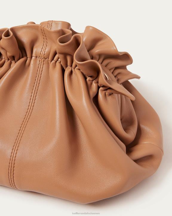 vrouwen Willa mini-etui donker zand Loeffler Randall Tassen J8TT347