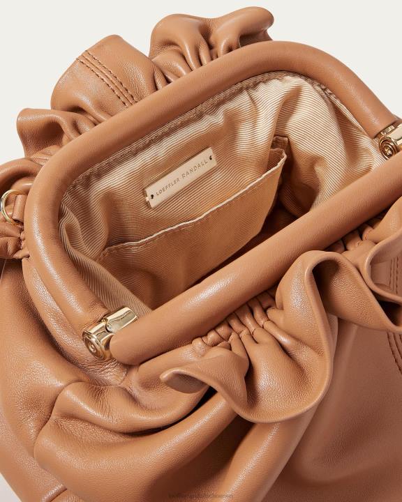 vrouwen Willa mini-etui donker zand Loeffler Randall Tassen J8TT347