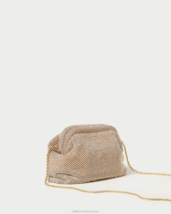 vrouwen doreen diamanten frametasje goud Loeffler Randall Tassen J8TT337