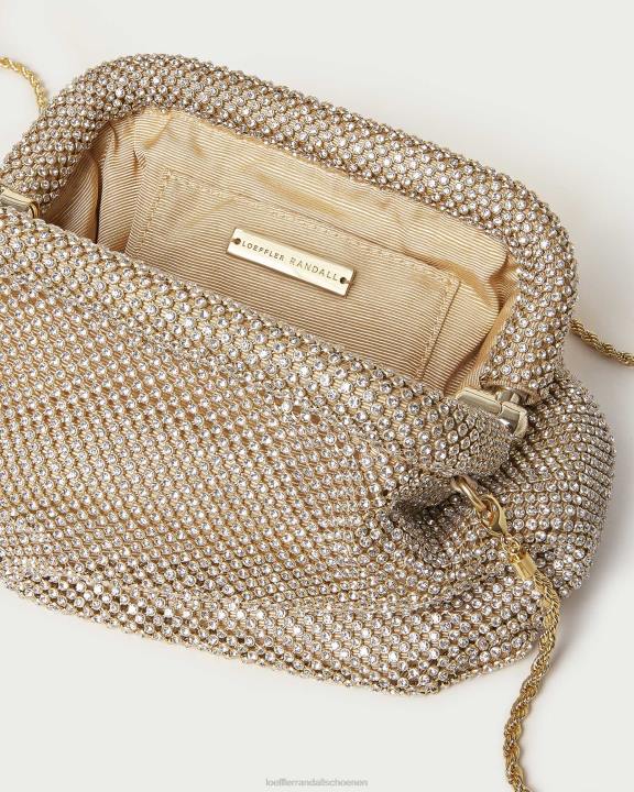 vrouwen doreen diamanten frametasje goud Loeffler Randall Tassen J8TT337