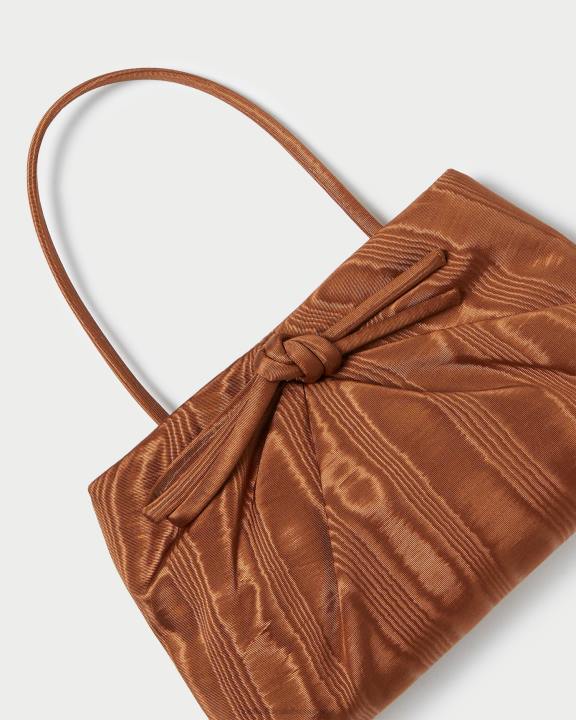 vrouwen iona gepofte strikclutch nootmuskaat Loeffler Randall Tassen J8TT379