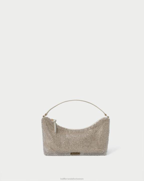 vrouwen cam stokbroodtas met diamanten goud Loeffler Randall Tassen J8TT399