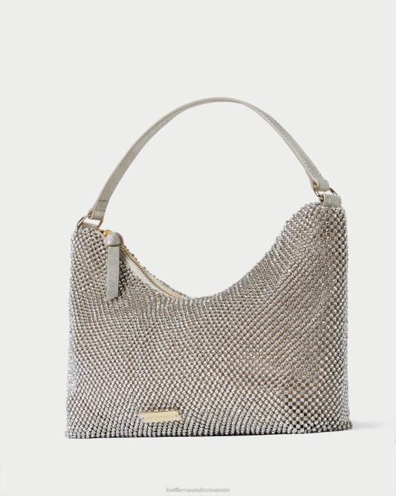 vrouwen cam stokbroodtas met diamanten goud Loeffler Randall Tassen J8TT399