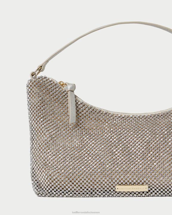 vrouwen cam stokbroodtas met diamanten goud Loeffler Randall Tassen J8TT399